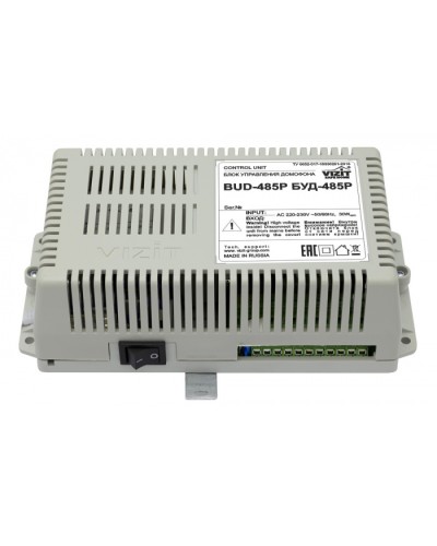 Блок управления домофона Vizit БУД-485Р в Стерлитамаке Блоки управления многоабонентные Pintop.ru