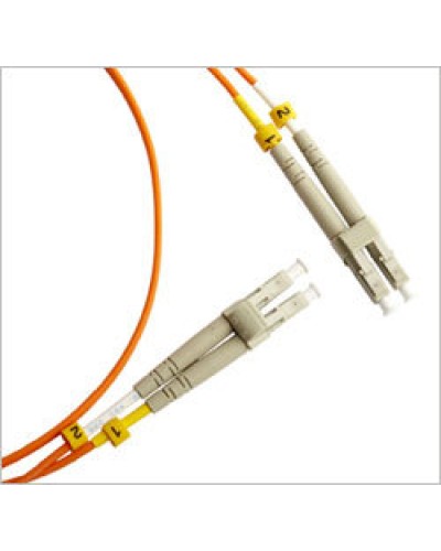 Патч-корд оптический LSZH, дуплексный, LC/PC-LC/PC, MM 50/125, 5м LANMASTER LAN-2LC-2LC/OM2-5.0 в Стерлитамаке Патч-корды и пигтейлы Pintop.ru