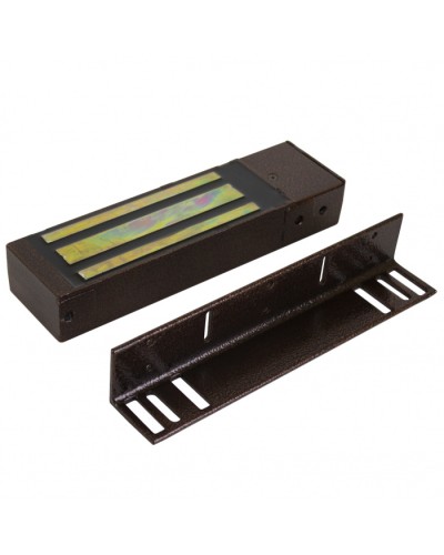 Электромагнитный влагозащищенный замок AccordTec ML-395KB-2 без электроники с датчиком Холла ,цвет Коричневый в Стерлитамаке Электромагнитные замки Pintop.ru