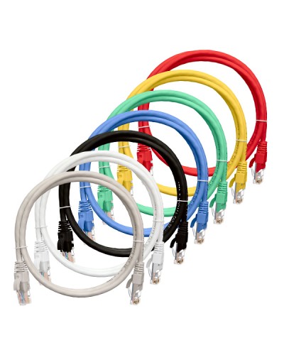 Шнур коммутационный 2хRJ45/8P8C U/UTP кат.5е (NMC-PC4UD55B-075-GY) NIKOMAX (7.5 м) в Стерлитамаке Патчкорды (медные) Pintop.ru