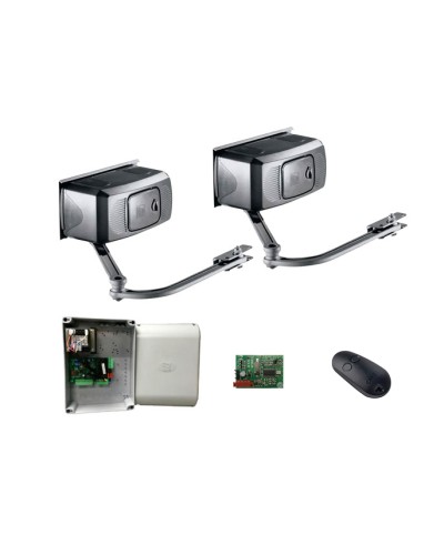 Комплект автоматики для двухстворчатых распашных ворот Came F1000 KIT на основе привода F1000 (блок управления ZF1N, радиоуправление) в Стерлитамаке Автоматизация ворот Pintop.ru