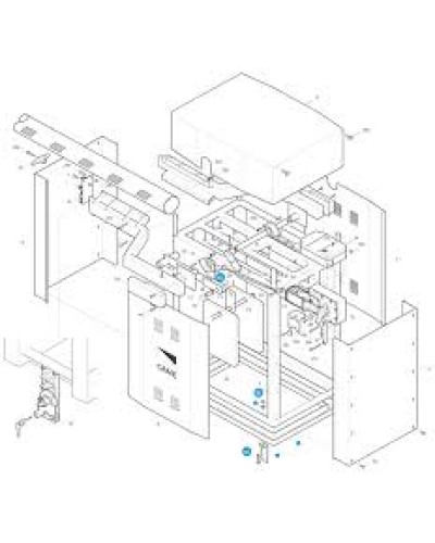 Вал выходной G3750 Came 119RIG331 в Стерлитамаке Запчасти для шлагбаумов и автоматики Pintop.ru