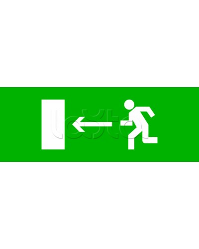 Пиктограмма Направление налево 320х120мм (для EXIT, SAFEWAY-40) EKF (pkal-01-03) в Стерлитамаке Оповещатели Pintop.ru