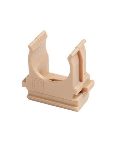 Крепёж-клипса для труб АБС-пластик сосна д25 (100шт/1000шт уп/кор) Промрукав (PR13.0050) в Стерлитамаке Держатели, клипсы, скобы Pintop.ru