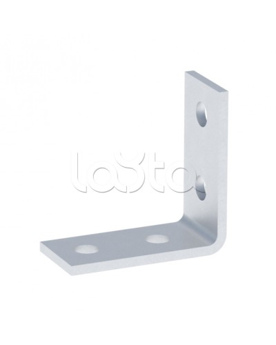 STRUT-пластина угловая 90гр. 4 отверстия HDZ EKF (stpu4-HDZ) в Стерлитамаке Аксессуары для лотков Pintop.ru