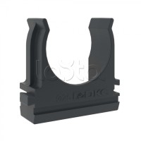 Держатель с защелкой D=25 (Черный) DKC (51025N)