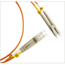 Патч-корд оптический LSZH, дуплексный, LC/PC-LC/PC, MM 50/125, 1м LANMASTER LAN-2LC-2LC/OM2-1.0