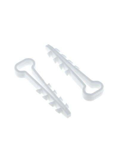 Дюбель-хомут (6х14 мм) для плоского кабеля белый (50 шт.) EKF PROxima (plc-cd-6x14w) в Стерлитамаке Крепеж: Дюбели, шурупы, саморезы Pintop.ru