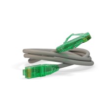 Патч-корд Hyperline PC-LPM-UTP-RJ45-RJ45-C6a-0.5M-LSZH-GY